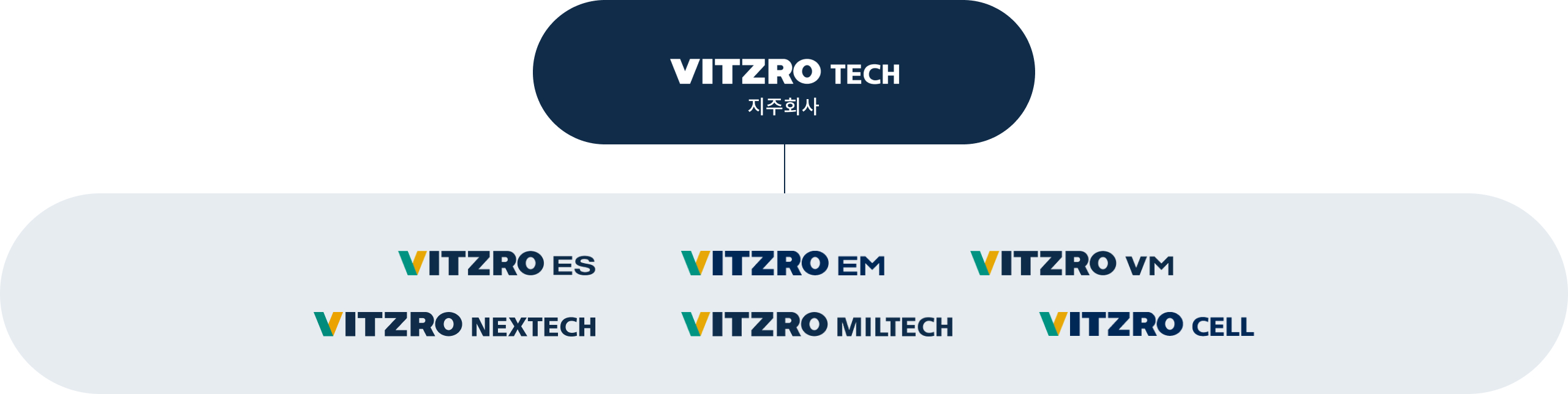 VITZRO TECH(지주회사) - VITZRO ES / VITZRO EM / VITZRO VM / VITZRO NEXTECH / VITZRO MILTECH / VITZRO CELL